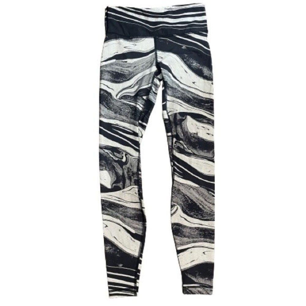 Lululemon Speed Wunder Tight (Nulux) Marbled Mix Speed Wunder 50 G White…
